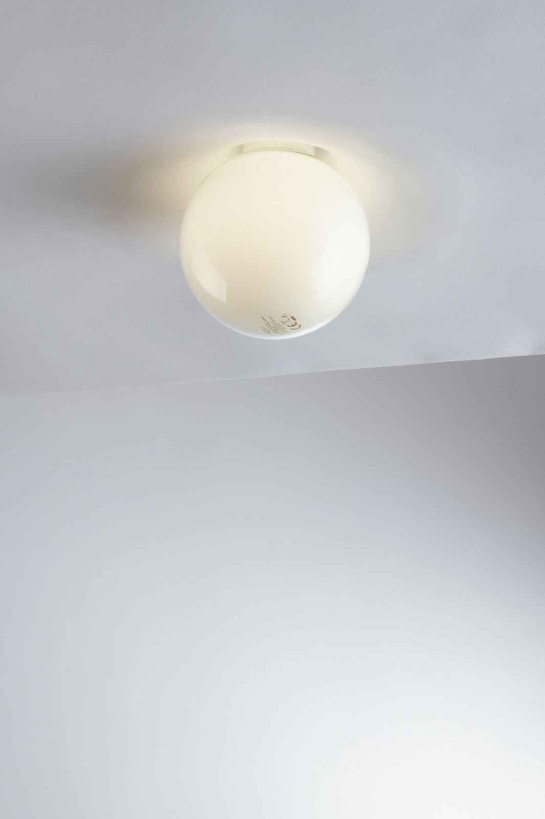 Incasso in gesso a scomparsa verniciabile da integrare nel cartongesso attacco E27 collezione EVA Incasso in gesso a scomparsa verniciabile da integrare nel cartongesso attacco E27 collezione EVA